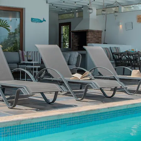 度假居 Achaman - Peace, Sea Views And Heated Pool 普拉亚布兰卡