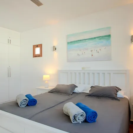 Achaman - Peace, Sea Views And Heated Pool 度假居 普拉亚布兰卡