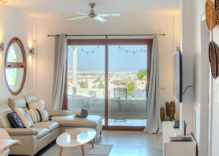 Achaman - Peace, Sea Views And Heated Pool بيت للعطل بلايا بلانكا